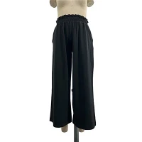 Knit Crop-byxor för kvinnor